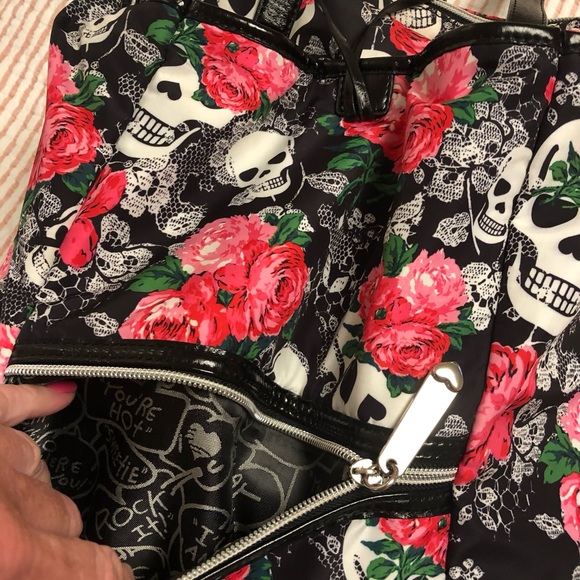 BETSEY JOHNSON back pack. Looks new. However there are a couple frayed places - Picture 15 of 15